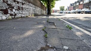 <p>Cork City Council is responsible for the maintenance of approximately 2,000km of public footpaths in Cork city, with an estimated cost of €375m to replace the entire network. Picture Chani Anderson</p>