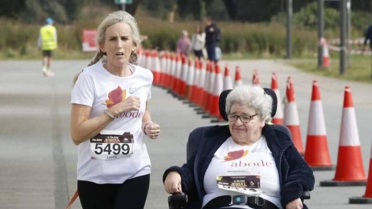 The Echo Women's Mini Marathon 'always brings our team together... we love it'
