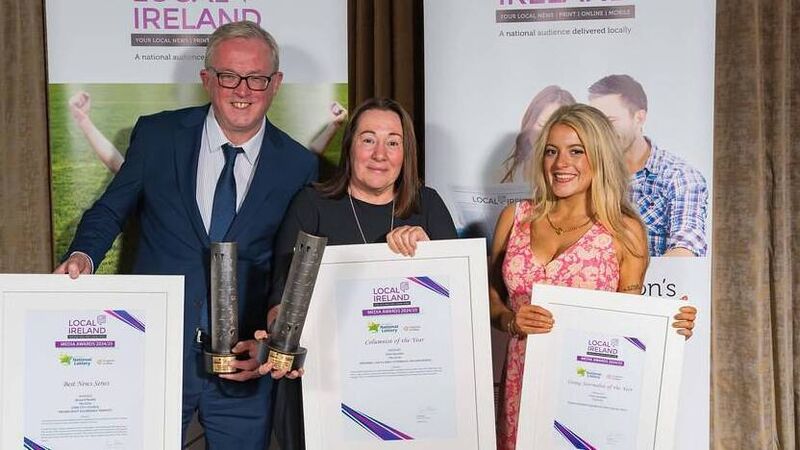 Echo journalists win at national awards event for local media Echo journalists win at national awards event for local media