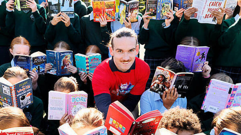 Footballer with MS urges people to support readathon Footballer with MS urges people to support readathon