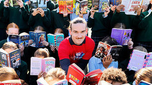 Footballer with MS urges people to support readathon