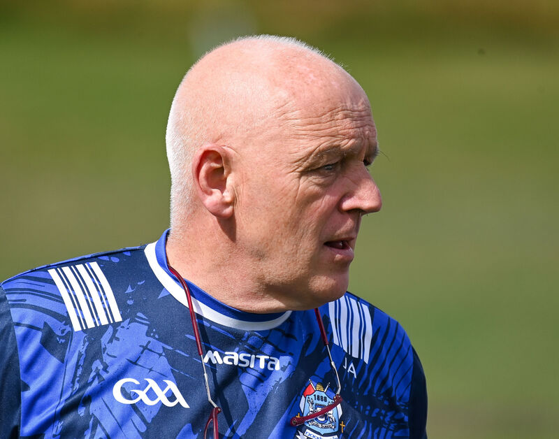 Naomh Abán manager Jimmy Allen. Picture: David Keane Naomh Abán manager Jimmy Allen. Picture: David Keane