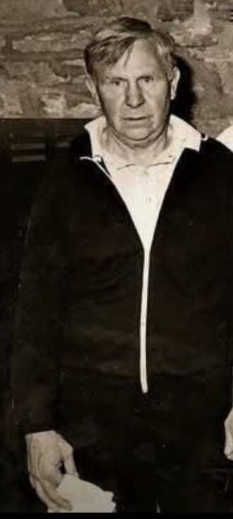 Albie Murphy, head coach of the Sunnyside Boxing Club in the 1970s and 1980s.  JW