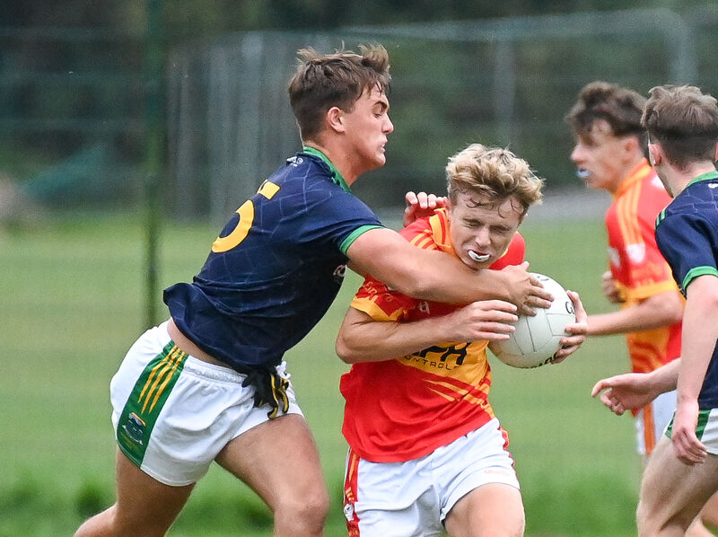  Glanmire's Cathal Galvin in action against Éire Óg this year. Picture: David Keane