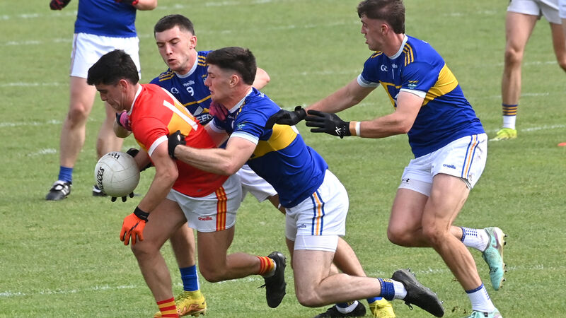 Éire Óg to appeal Eoin O’Shea's late red: He's never been in trouble with referees