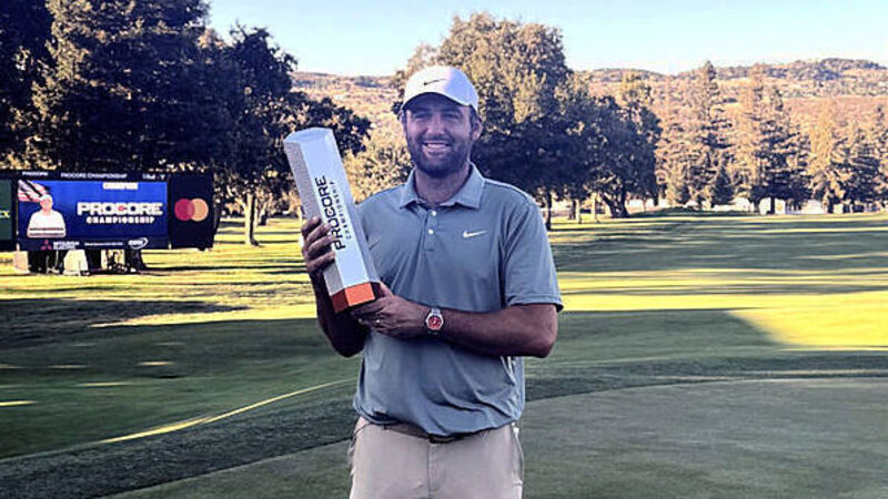 Scottie Scheffler claims sixth Tour win of the year at Procore Championship