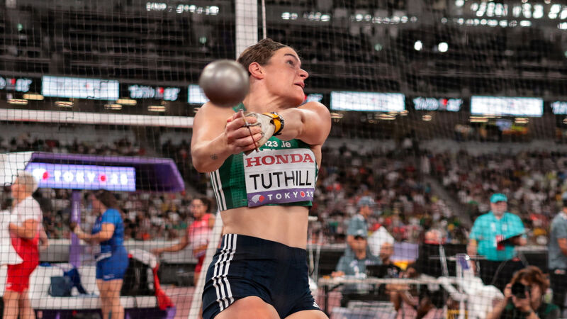 Cork's Nicola Tuthill impresses in hammer throw final at World Athletics Championship Cork's Nicola Tuthill impresses in hammer throw final at World Athletics Championship