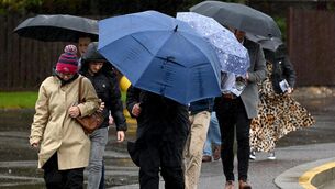 <p>Met Éireann has issued a status yellow rain warning for five counties including Cork.</p>