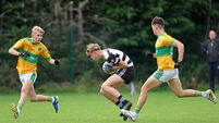 Charlie McCarthy free snatches it as Midleton edge Glanmire in P1 U16 Football semi-final
