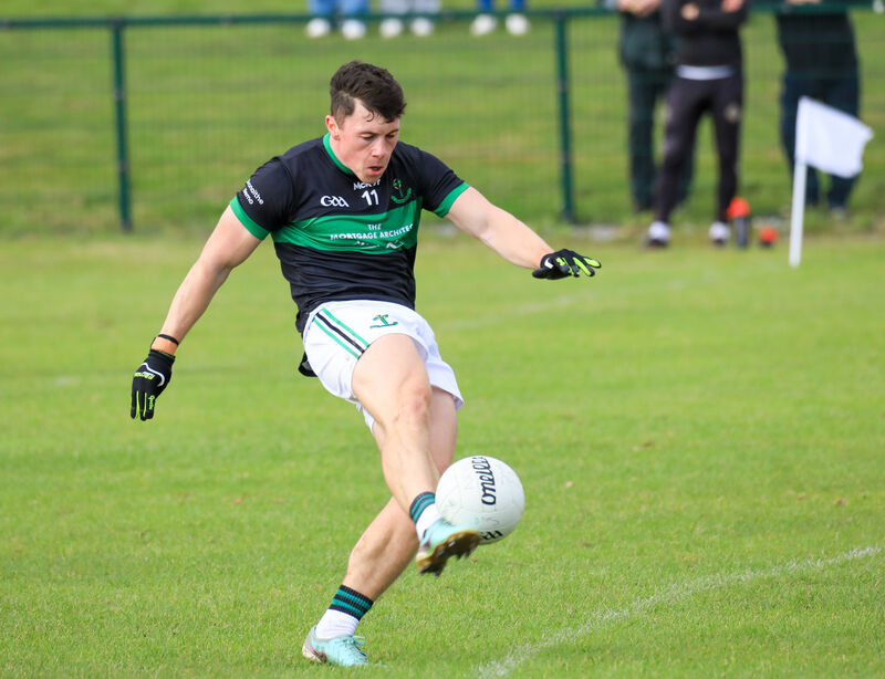 Nemo Rangers' Mark Cronin scored 1-21 in the three matches to date. Picture: David Creedon