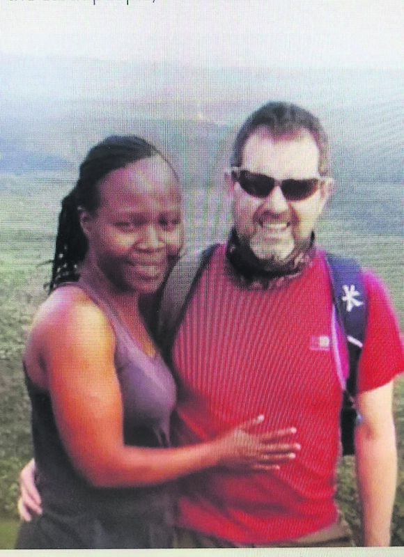 Derry Desmond and his partner Mary Kigo, founders of Le Cheile in Kenya