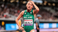 Sarah Healy after finishing 10th 16/9/2025