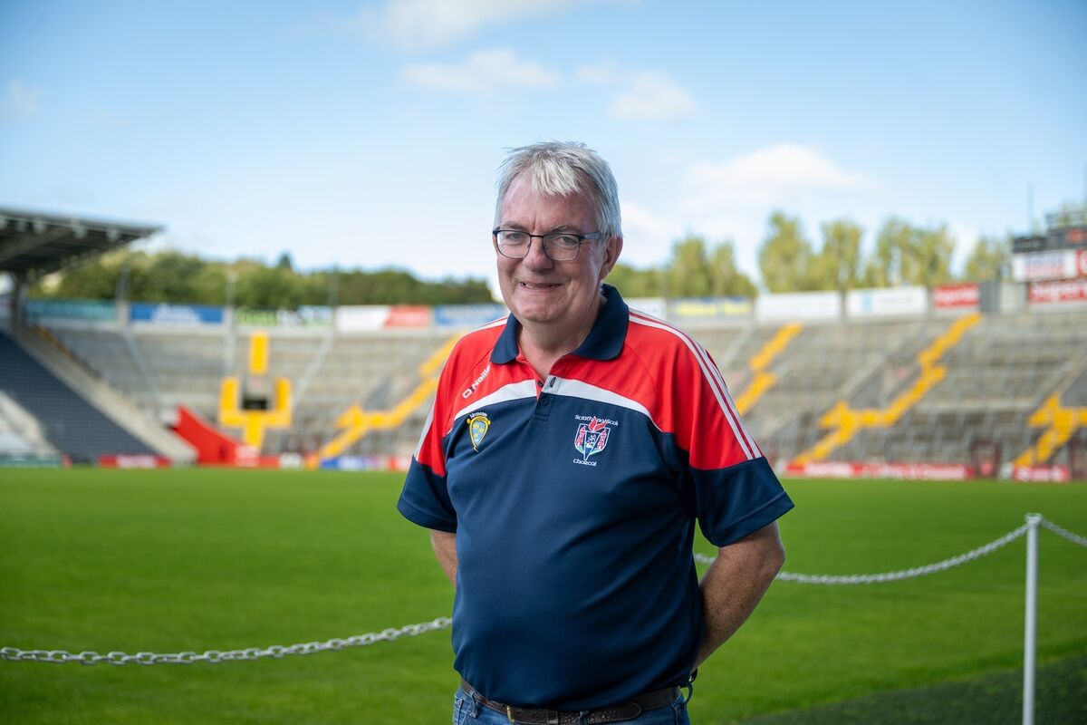 Sciath na Scol chairman Dave Collins pictured at the launch of the inaugural Rebel Réalta Inclusive Sports and Activity Day at SuperValu Páirc Uí Chaoimh. Picture: Chani Anderson