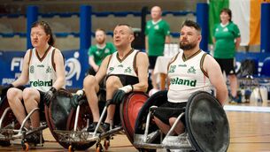 <p>Cork's Jade Flynn-Hurley and John McCarthy have been elected for Irish Wheelchair Rugby Squad for the European Championships</p>