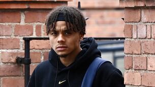 <p>Killian McCarthy solicitor said that Isaa Kargbo (above) had been hoping to avoid a conviction in case it would interfere with future international travel in the course of his sports career. Picture: Larry Cummins.</p>
