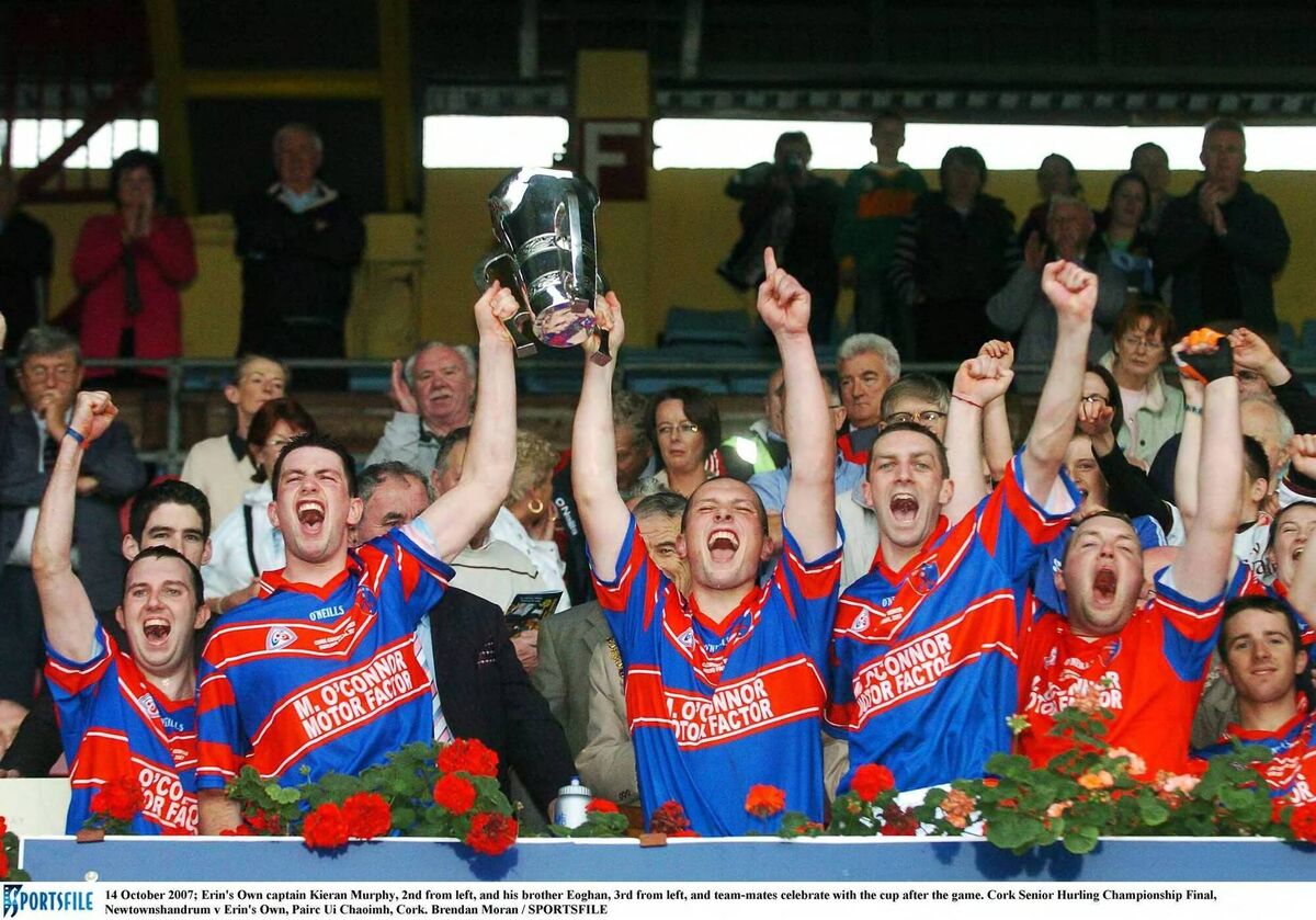 County joy for Erin's in 2007. Picture: Brendan Moran/SPORTSFILE
