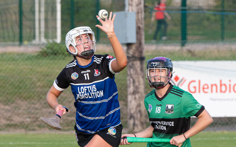 Kate Fennessy is just one of the top-class forwards in the Sarsfields side. Picture: Howard Crowdy