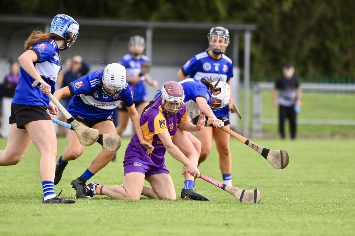  Maeve O’Keeffe in action for St Catherine’s against Sars. Picture: Larry Cummins