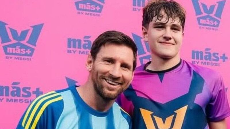 Meeting Messi, playing and winning in front of him was surreal