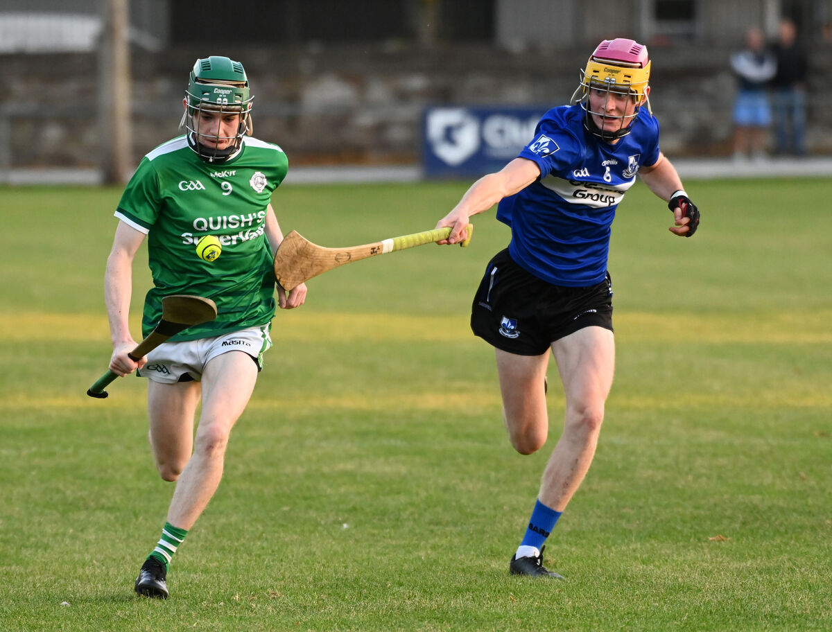 Jack Huggins, pictured here playing for Sars against Ballincollig in last year's Premier 1 Minor Hurling Championship semi-final, scored 0-3 from play. Picture: Eddie O'Hare