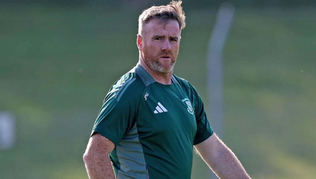St Vincent's manager John Paul Murphy. Picture: Jim Coughlan