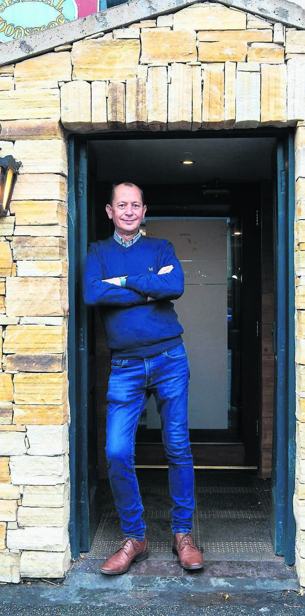 Michael spent nigh on 30 years living away and working in construction. 	Pictures: Noel Sweeney
                    