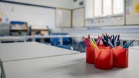Empty Classroom Ready For Pupils