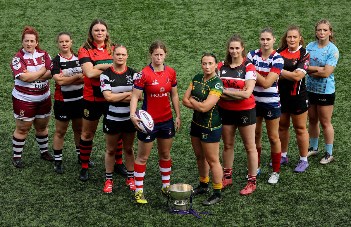 Tullow’s Grace Kelly, Cooke’s Amanda Morton, Ennis’ Aiobheann Hehessy, Old Belvedere’s Lesley Ring, UL Bohemians’ Caitríona Finn, Railway’s Niamh Byrne, Wicklow’s Rachel Griffey, Blackrock’s Clíodhna Ní Chonchobhair, Ballincollig’s Aoife Madigan and Stacy Hanley of Galwegians