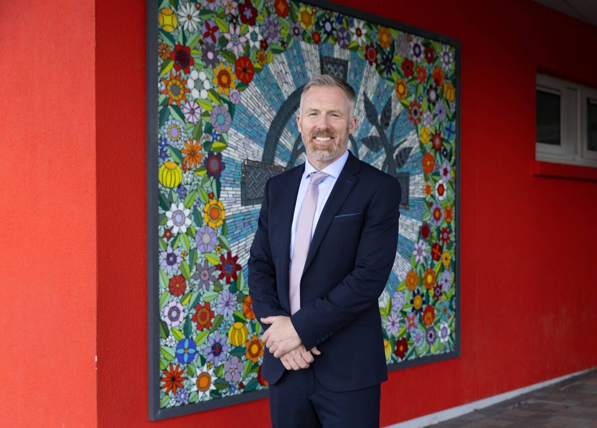 John Moloney, principal, Bunscoil McAuley Rice. Photograph: Niamh Doyle. John Moloney, principal, Bunscoil McAuley Rice. Photograph: Niamh Doyle.