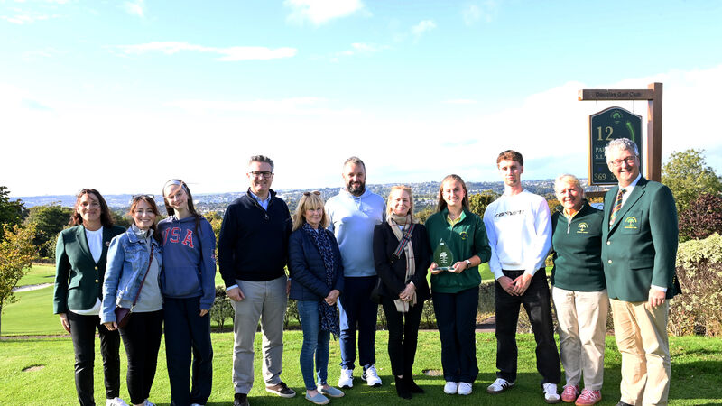 Echo Women in Sport Award: Golf sensation Claudia O'Donoghue showed nerves of steel