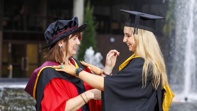 Double graduation: ‘It’s hard to put into words how special this moment was’