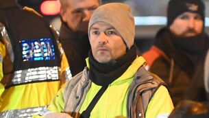 <p>Anti-immigration activist Derek Blighe was charged today with harassing a member of An Garda Síochána in a case where he allegedly video-recorded the guard and commented online – “He’s terrified now and afraid to leave his home.” Picture; Eddie O'Hare</p>