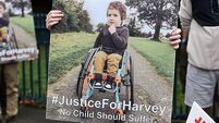 Harvey Morrison protest