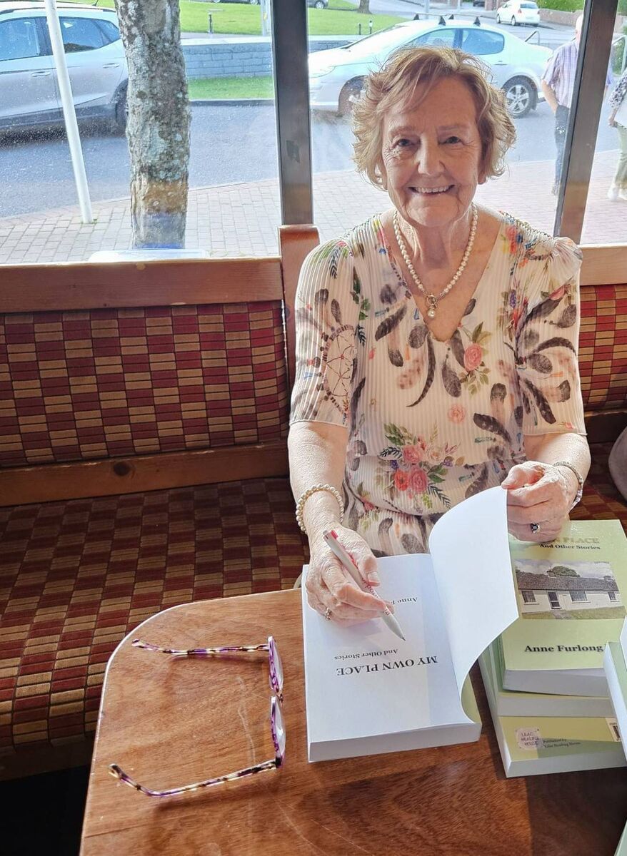 Anne Furlong Healy pictured at the launch of her new book ‘My Own Place and Other Stories' at Blackrock National Hurling Club.