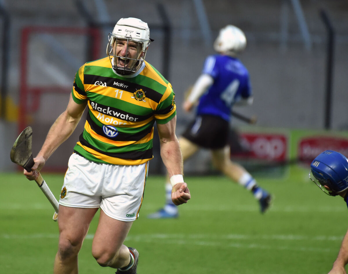 Patrick Horgan after scoring a late winner against Sars in the 2021 county semi-final. Picture: Eddie O'Hare