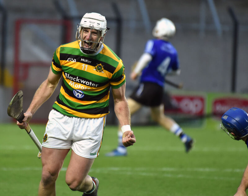 Patrick Horgan after scoring a late winner against Sars in the 2021 county semi-final. Picture: Eddie O'Hare