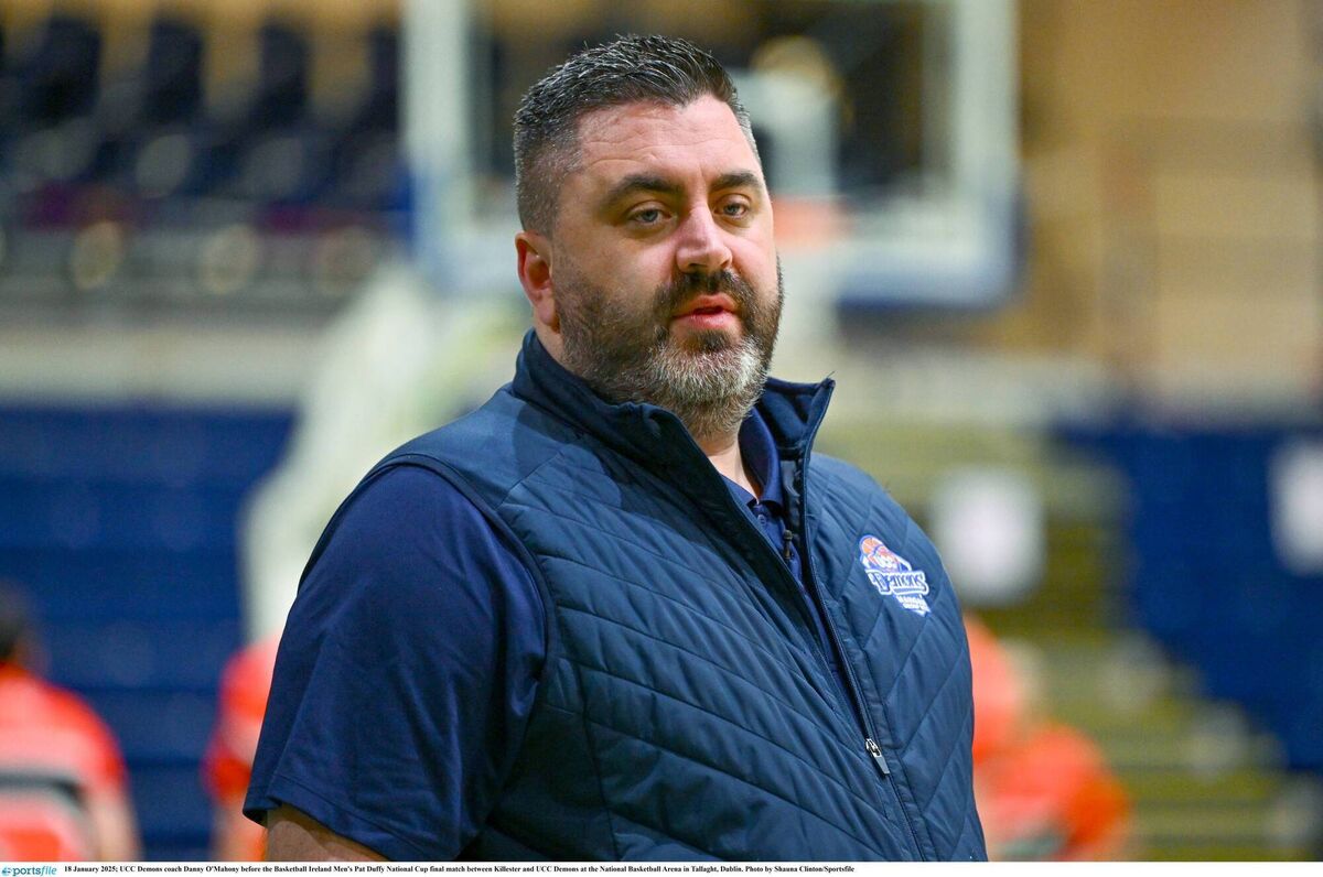 UCC Demons coach Danny O'Mahony reamains in charge of one of the leading contenders for glory this season. Picture: Shauna Clinton/Sportsfile