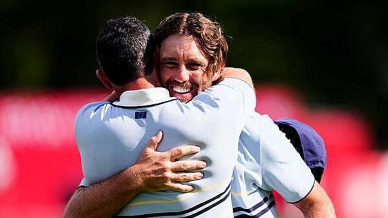 Ryder Cup: Europe open up 3-1 lead after Ryder Cup opening morning foursomes