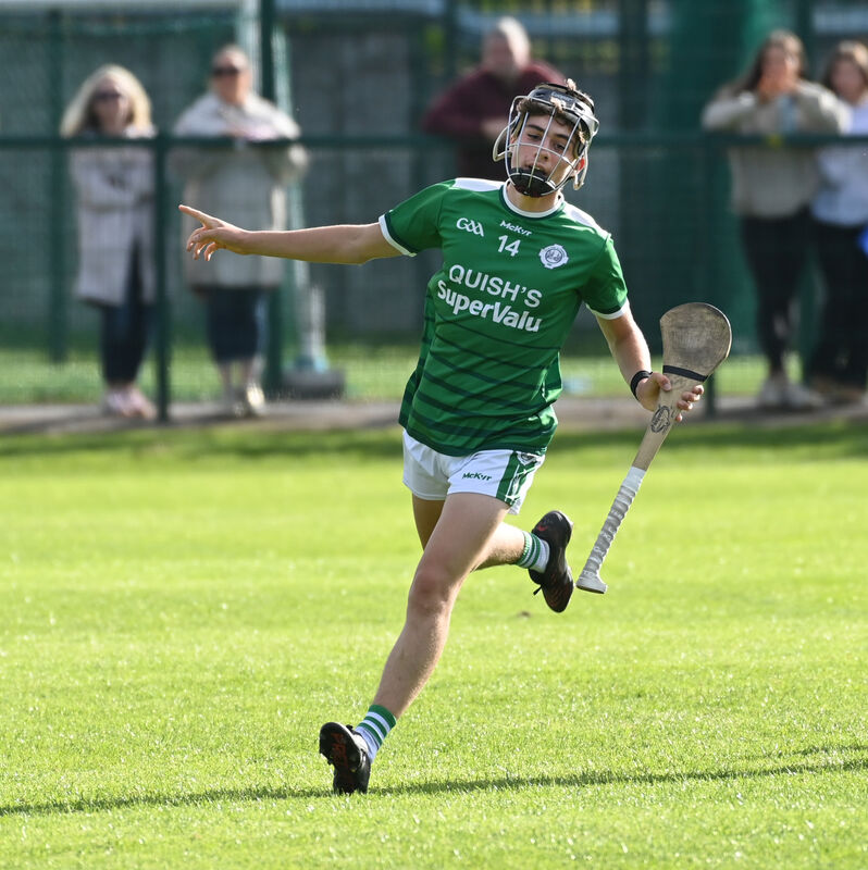 Ballincollig's Bobby Power celebrates his goal against Midleton. Picture: Eddie O'Hare