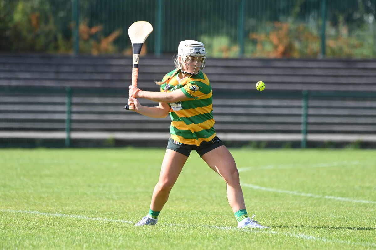  Hayley Ryan scores the opening point at MTU. Picture: Larry Cummins