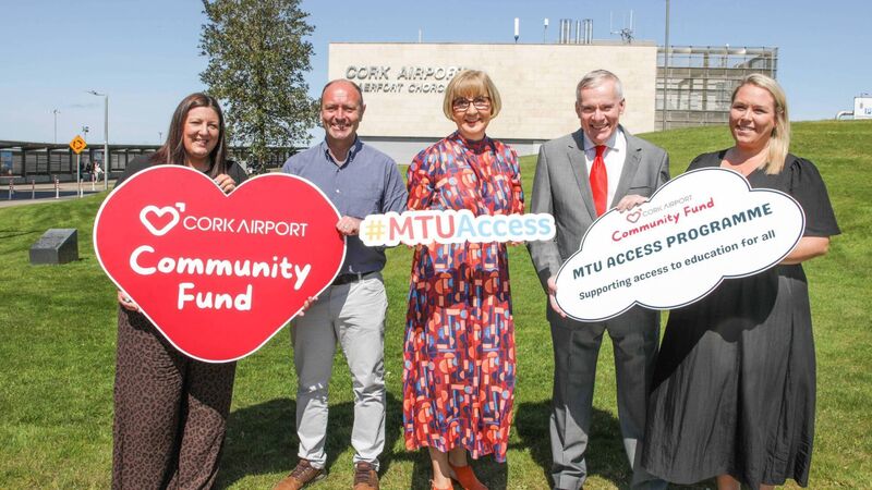 Cork Airport's Community Fund backing MTU access to higher education initiative  