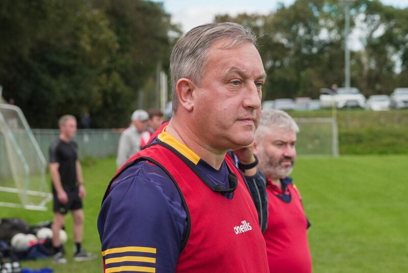 Éire Óg manager Harry O'Reilly at their Senior A Football Championship quarter-final against Bishopstown at Ballyanly. Picture: Noel Sweeney Éire Óg manager Harry O'Reilly at their Senior A Football Championship quarter-final against Bishopstown at Ballyanly. Picture: Noel Sweeney