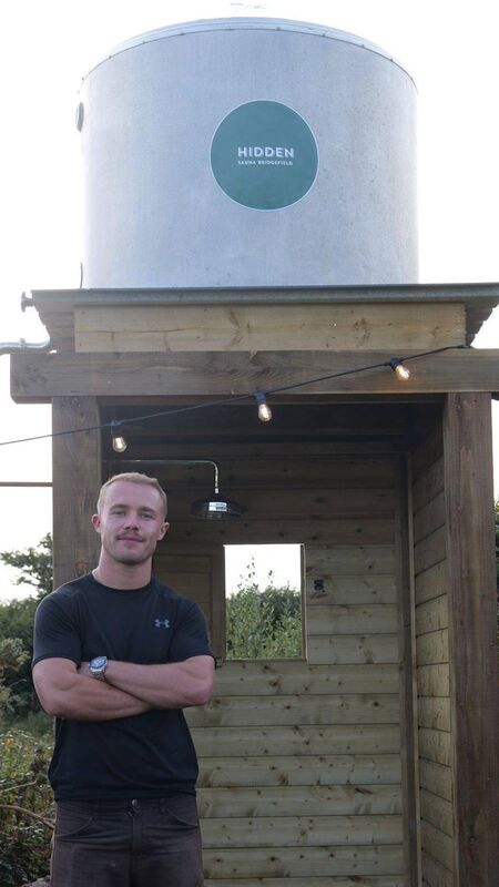 “Going to the sauna is a great alternative to going to the pub," says Harry. “Going to the sauna is a great alternative to going to the pub," says Harry.