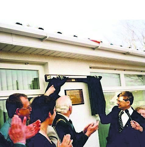 The opening of Mayfield CDP's current premises in 2002.