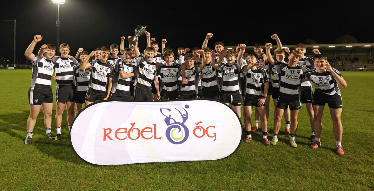  Donoughmore celebrate their win. Picture: Jim Coughlan.