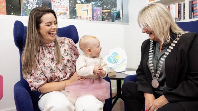 <p>Pictured at the launch of We're Breastfeeding Friendly by Cork County Council, in partnership with Healthy Ireland and the HSE, are Michelle Burke with baby Alison with Mayor of the County of Cork, Cllr. Mary Linehan Foley. The programme invites businesses, organisations, community groups and all public buildings in Cork County to sign up as breastfeeding-friendly spaces and go the extra mile in supporting mothers who are breastfeeding. </p>