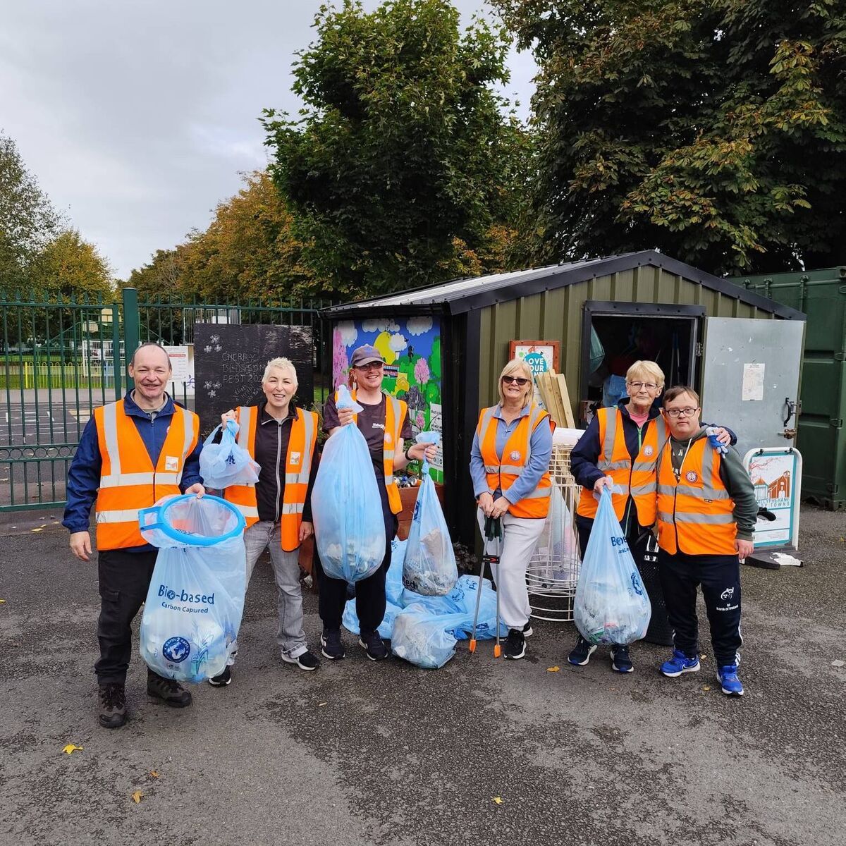The Ballyphehane Tidy Towns group were out in force on Saturday. ‘Together, we were out and about making Ballyphehane better for all — one step at a time.’