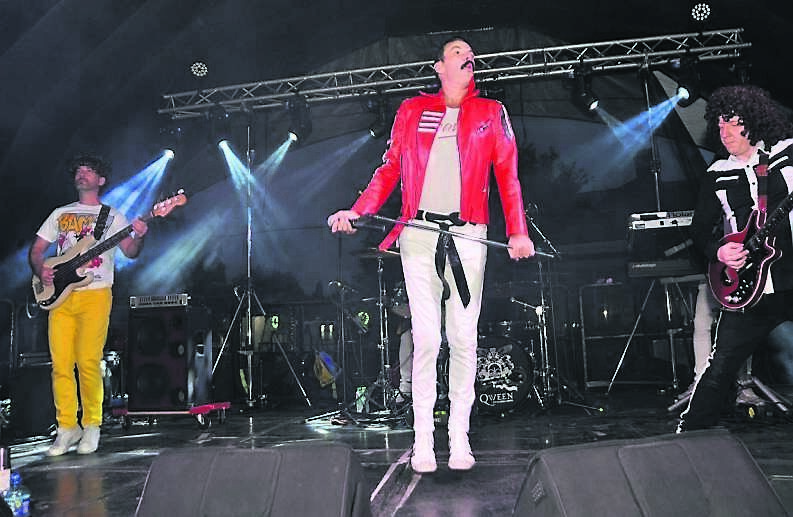 Qween perform their tribute show at the Opera House on Saturday night