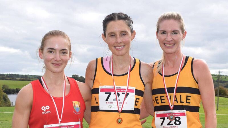Sinead O’Connor and Michael Harty retain their respective Cork Senior cross-country titles