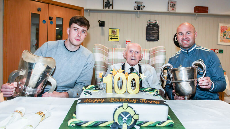 Silverware on show as former Cork and Glen Rovers hurler marks 100th birthday